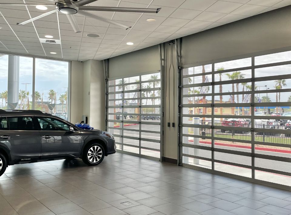Professional overhead garage door installation
