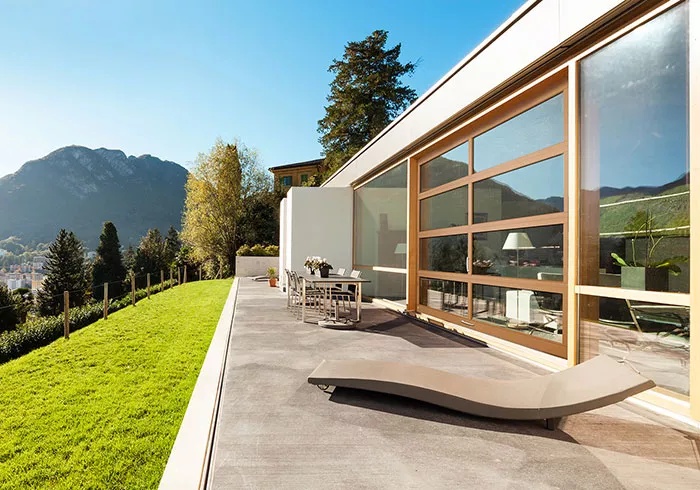 Beautiful residential garage door