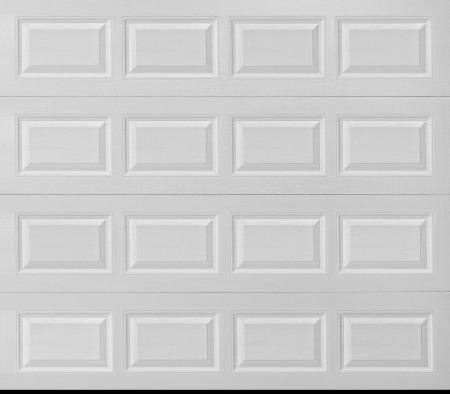 Short panel residential garage door